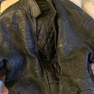 Leather vintage jacket
